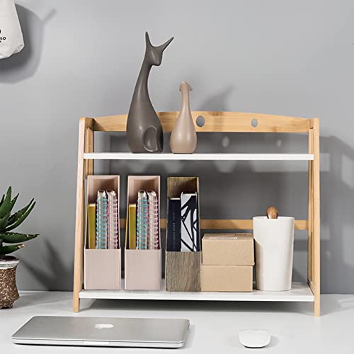 Buy now SUIN 2 Pack Magazine-Holders Magazine File-Organizer-Boxes Sturdy Cardboard Magazine File Folder-Holder for Home/Office Desk Organizer and Decor, Pack of 2, PH201 (Natural Pink) at indiglob india