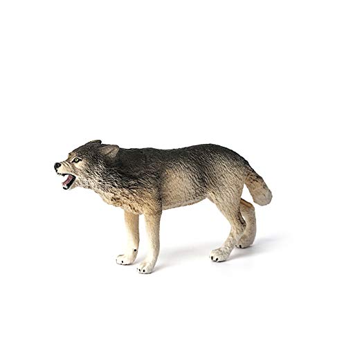 Buy now Schleich Wild Life Realistic Prowling Gray Wolf Figurine - Durable North American Forest Animal Figure for Kids, Perfect Toy for Fun and Imaginative Adventures, Gift for Boys and Girls Ages 3+ at indiglob india