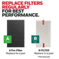 Buy now Honeywell HRF-A200 Air Purifier Pre Kit Filter, 4 Count (Pack of 1)- Allergen Air Filter Targets Dust, VOC, Pet, Kitchen, and Wildfire/Smoke Odors at indiglob india