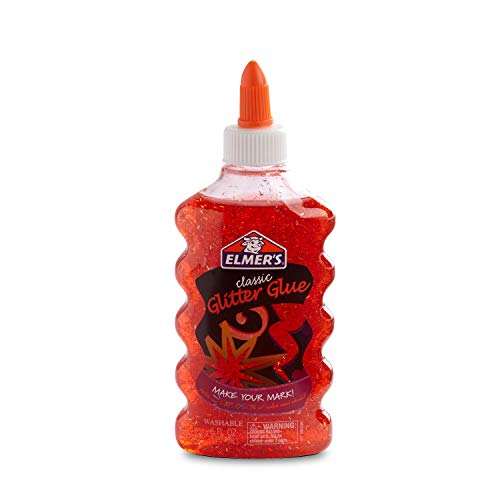Buy now Elmer's 2022912 Liquid Glitter Glue, Washable, Red, 6 Ounces, 1 Count at indiglob india