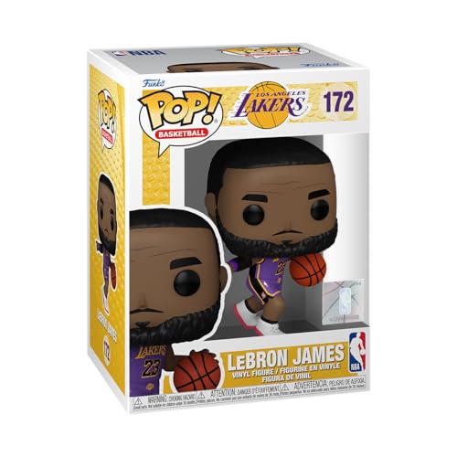 Buy now Funko POP! NBA: Lakers - Lebron James - Collectable Vinyl Figure - Gift Idea - Official Merchandise - for Kids & Adults - Sports Fans - Model Figure for Collectors and Display at indiglob india