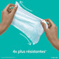 Buy now Baby Wipes, Pampers Baby Diaper Wipes, Complete Clean Unscented, 3X Pop-Top Pack, 216 Count at indiglob india