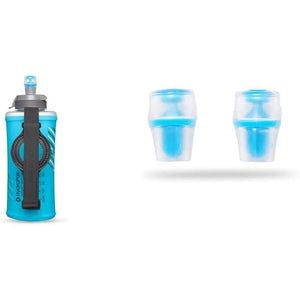 HydraPak SkyFlask Speed - Collapsible Handheld Running Water Bottle (350ml, 500ml, 500ml Insulated) - Adjustable Strap, Lightweight, Spill-Proof Cap