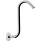 Buy now NearMoon S Shaped Shower Head Riser Arm, Shower Extender Arm with Flange, Standard 1/2" Connection- Bathroom Accessory, 10 Inch (1 Pack, Chrome) Chrome 1 at indiglob india