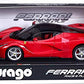 Buy now Bburago Ferrari Race and Play LaFerrari 1/24 Scale Diecast Model Vehicle Red at indiglob india