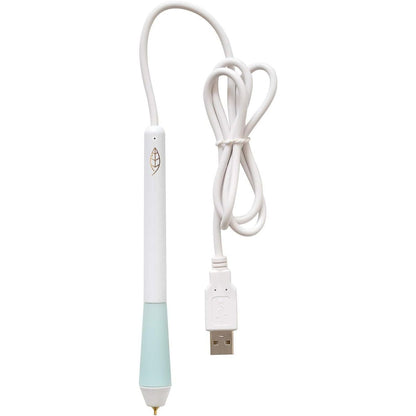 We R Memory Keepers Foil Quill Fine Tip Freestyle Pen, Make Custom Designs For Planners, Journals, Cards, Scrapbook Pages, and More, Heat-resistant Grip, On-the-go USB Plug, Craft Projects