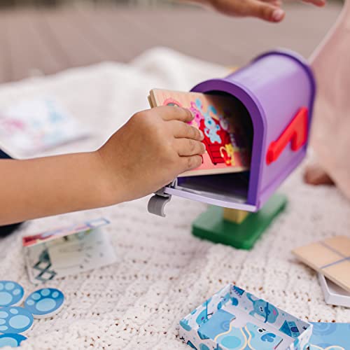 Buy now Melissa & Doug Blue's Clues & You! Wooden Mailbox Play Set (27 Pieces) at indiglob india
