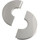 Buy now Wall Split Flange 2PCS Stainless Steel Round Escutcheon Plate Floor and Ceiling Plate Cover Split Flange for 28mm Dia Pipe 25 Type Silver at indiglob india