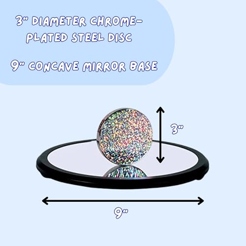 Buy now Toysmith Euler’s Disk – Create A Hypnotic Display of Light & Sound- Science Desk Decor for Home and Office – Physics Toys for Adults & Kids 8+ at indiglob india