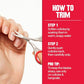 Buy now Revlon Cuticle Scissors, Ultra-Fine Stainless Steel Curved Blade for Neat Cuticles and Hangnail Trimming, Tool for Safe Cuticle Nail Care, 1 count at indiglob india