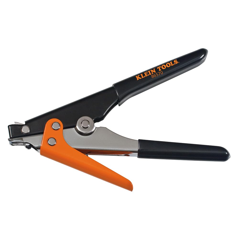 Buy now Klein Tools 86570 Tie Tensioning Tool, for Ties Rated at 120 to 250-Pound, Supplies up to 65-Pound of Tension, Handle Grips for Comfort at indiglob india