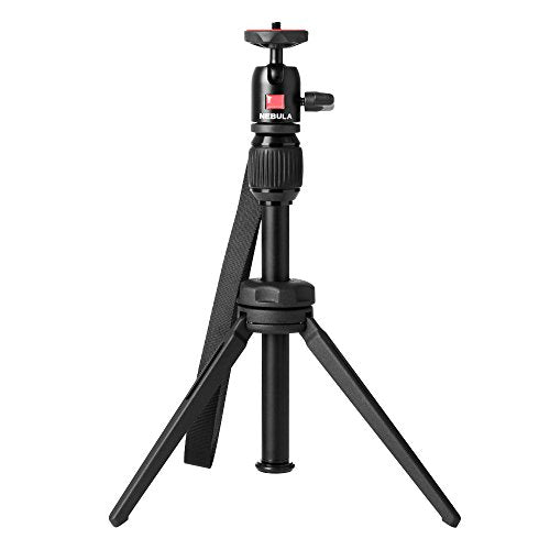 Buy now Nebula Adjustable Tripod Stand, Compact, Portable Projector Stand, Includes Universal Mount and Swivel Ball Head - Aluminum Alloy Tripod Stand, for Capsule 3, Capsule 3 Laser, Capsule Air at indiglob india