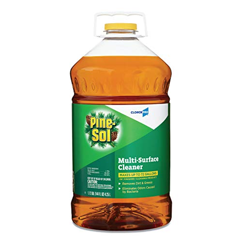 Buy now Clorox CLO 35418 Pine-Sol 144 oz Pine Scent Liquid Cleaner Disinfectant/Deodorizer Bottle at indiglob india