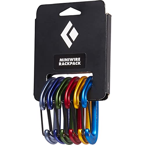 Buy now Black Diamond MiniWire Rackpack | Ultralight Wiregate Carabiners | Color-Coded | Essential Rack for Trad Climbing at indiglob india