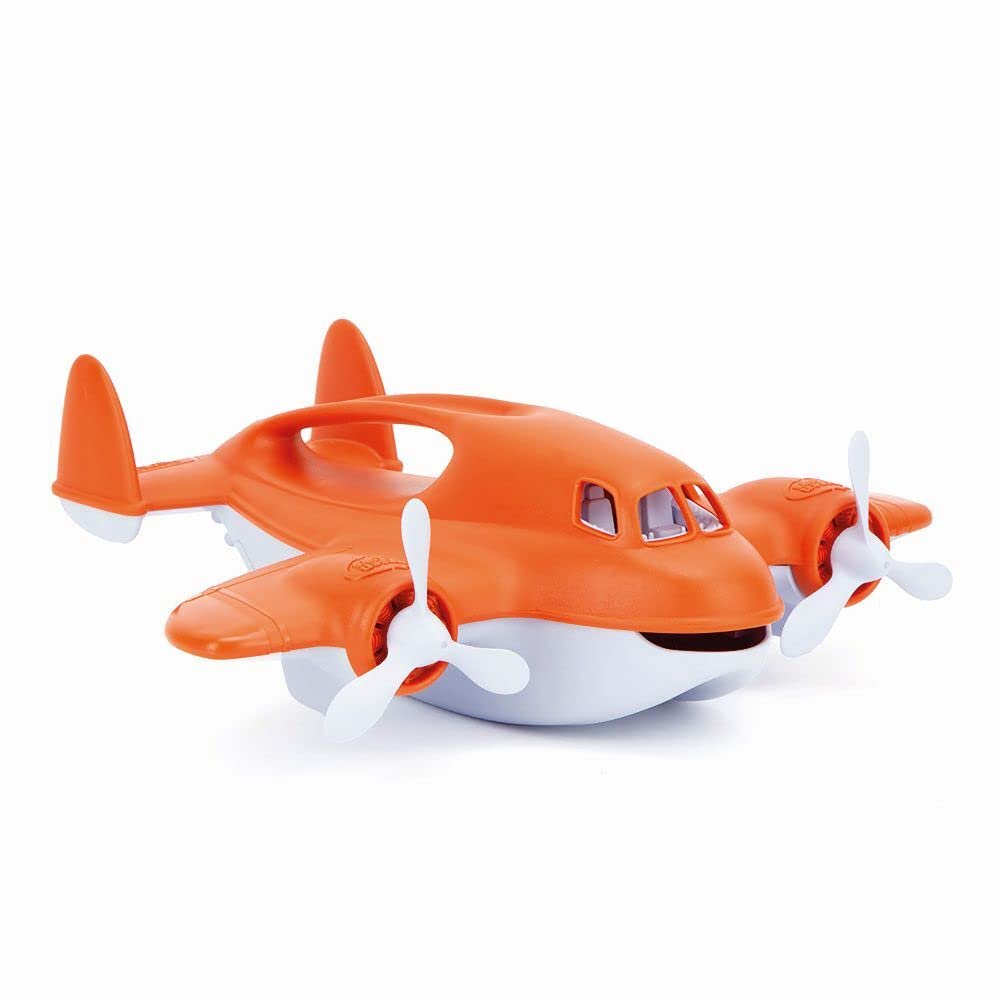 Buy now Green Toys Fire Plane - Pretend Play, Motor Skills, Kids Bath Toy Vehicle. No BPA, phthalates, PVC. Dishwasher Safe, Recycled Plastic, Made in USA. at indiglob india