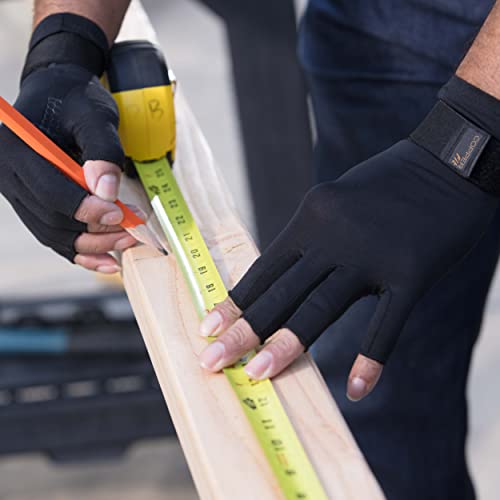 Buy now Copper Fit ICE Compression Gloves Infused with Menthol and Coq10 for Recovery, Black at indiglob india