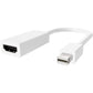 Belkin Mini Displayport to HDMI Cable 6ft - Compatible with 4k Monitors - HDMI to Displayport Cable - Connect TV & Monitors to MacBook Pro, Surface Pro & More (Black/White)