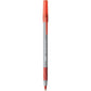 BIC Round Stic Grip Xtra Comfort Red Ballpoint Pens, Medium Point (1.2mm), 12-Count Pack, Excellent Writing Pens With Soft Grip for Superb Comfort and Control