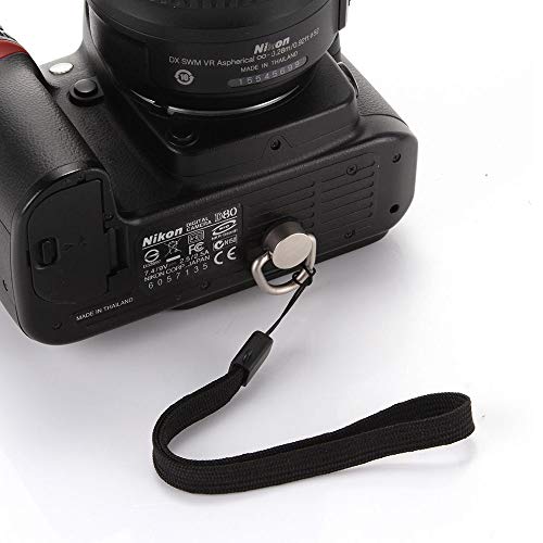 Buy now Stainless Steel D Ring Screw Hinged Holder Camera Fixing Screw 1/4"-20 Thread for Tripod DSLR Cameras for Quick Release Wrist Strap Sling 2 Pack at indiglob india