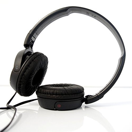 Buy now Sony ZX110 Over-Ear Dynamic Stereo Headphones (Black) at indiglob india