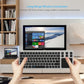 Buy now Arteck 2.4G Wireless Touch TV Keyboard with Easy Media Control and Built-in Touchpad Mouse Solid Stainless Ultra Compact Full Size Keyboard -Connected Computer, Smart TV, HTPC at indiglob india