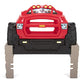Buy now Simplay3 Monster Truck Headboard, Twin Size Plastic Car Bed Headboard for Kids, Toddlers and Boys with Toy Car Storage - Red, Made in USA at indiglob india