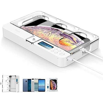 Phone Timed Lock Box,Phone Lock Box with Timer for Android Sumsung/Google/iPhone 15/14/13/13 pro/12/11/X/XR/XS/8/ for Kids/Students/Parents to Unplug from Phones, Video Games, Social Media