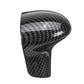 Buy now Suitable for Audi Shift knob Cover Shell Interior Modification (ABS Carbon Fiber Plaid) (B) at indiglob india