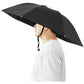 Umbrella Hat, 37 inch Fishing Umbrella Hat Hands Free Foldable UV Protection Umbrella Cap Adjustable Headwear for Fishing Golf Camping Beach Gardening Sunshade Outdoor