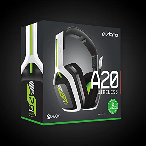 Buy now ASTRO Gaming A20 Wireless Headset Gen 2 for Xbox Series X | S, Xbox One, PC & Mac - White/Green at indiglob india