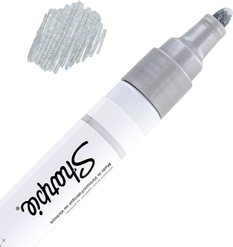 Buy now Sharpie Oil-Based Paint Marker, Medium Point, Metallic Silver Ink, Pack of 3 at indiglob india