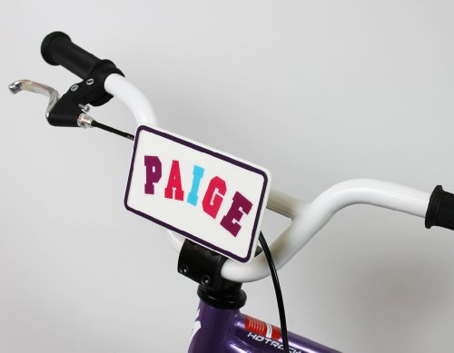 Buy now Ride Along Dolly Kid's Bicycle Customizable License Plate -Make Your Own Bike Name Plate -Includes Over 150 Letter and Cute Number Stickers Decals, Fits Most Bikes -Holiday Stocking Stuffer for Girls at indiglob india