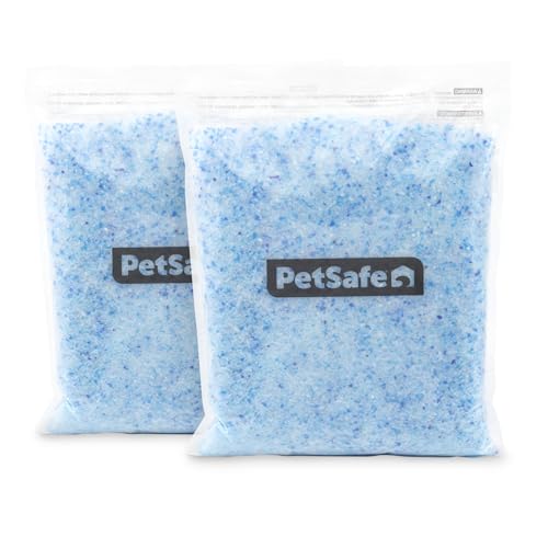 Buy now PetSafe ScoopFree Premium Natural Cat Litter - Eco-Friendly Long-Lasting Litter - High Absorbency & Low-Tracking Design - Non-Clumping Pebbles - 4.2 lb Bag - 2 Pack at indiglob india
