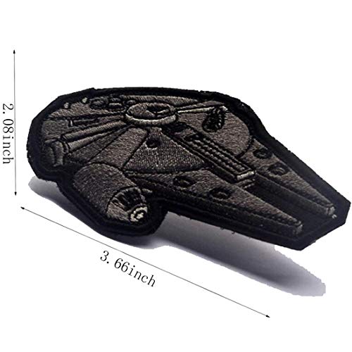 Buy now 4 Pieces Embroidered Morale Hook and Loop Fastener Tactical Patches at indiglob india