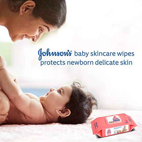 Buy now Johnsons Baby Skincare Wipes 72 sheets at indiglob india