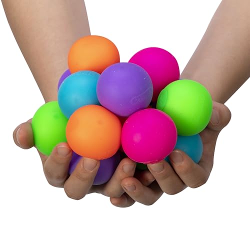 Buy now Schylling NeeDoh Teenie Gobs of Globs - Sensory Squeeze Toy - Contains 18 Mini Groovy Globs - 1.25" Wide - Multicolored at indiglob india