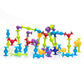 Buy now Fat Brain Toys Squigz Deluxe Set - 50-Piece Suction Construction Toys, Suction Bath Toys, Sensory Toys for Kids 3 and Up at indiglob india