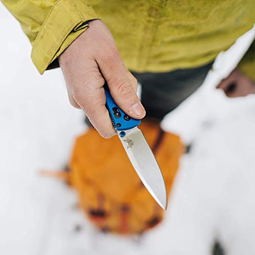 Buy now Benchmade - Bugout Outdoor EDC Folding Knife, Slim, Lightweight, Drop-Point Blade, Carbon Fiber (535BK-2) at indiglob india