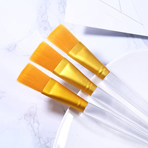 Facial Mask Brush - Premium Soft Face Brushes Mask Applicator for Applying Clay Mask Eye Peel Serum or DIY Needs (3-Pack)