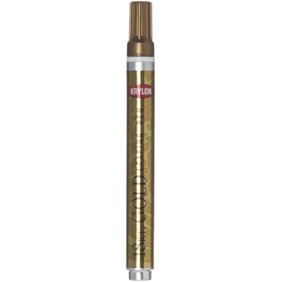 Krylon K09901A00 Leafing Pen, Gold, .33 Ounce, 1 Count (Pack of 1)