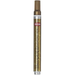 Krylon K09901A00 Leafing Pen, Gold, .33 Ounce, 1 Count (Pack of 1)