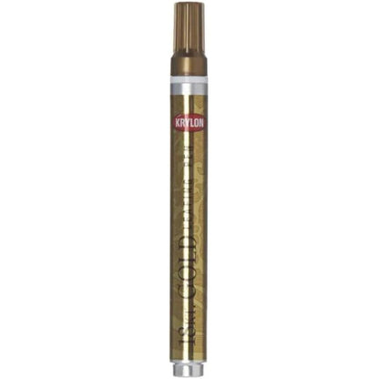 Krylon K09901A00 Leafing Pen, Gold, .33 Ounce, 1 Count (Pack of 1)