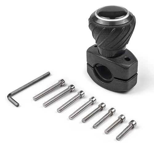 Buy now Deluxe Steering Wheel Power Handle Spinner Knob - Universal Steering Wheel Fit for Cars, Trucks, Tractors, Mowers, Forklifts, etc at indiglob india