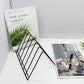 Buy now File Organizer-Metal Newspaper Holder-Magazine File Storage-Desktop Storage Book Rack-File Folder Holders-Office Products(Black at indiglob india