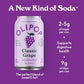 Buy now OLIPOP - Classic Grape Sparkling Tonic, Healthy Soda, Prebiotic Soft Drink, Aids Digestive Health & Immune Health, High in Plant Fiber, Caffeine Free, Low Calorie, Low Sugar 12 oz at indiglob india