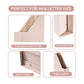 Buy now SUIN 2 Pack Magazine-Holders Magazine File-Organizer-Boxes Sturdy Cardboard Magazine File Folder-Holder for Home/Office Desk Organizer and Decor, Pack of 2, PH201 (Natural Pink) at indiglob india