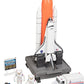 Buy now Space Shuttle And Toy Rocket Ship Set - 10 Piece Complex 39 Launch Site with Astronauts, Rockets, Space Shuttle, and Ground Vehicle - Measures 15" at indiglob india
