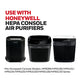 Buy now Honeywell HEPA Air Purifier Filter Kit – Includes 1 HEPA R Replacement Filter and 4 A Carbon Pre-Cut Pre-Filters – Airborne Allergen Air Filter Targets Wildfire/Smoke, Pollen, Pet Dander, and Dust at indiglob india