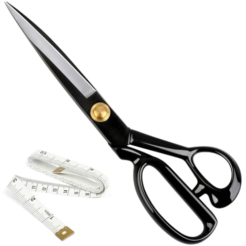 Buy now Fabric Scissors Professional 10 inch Heavy Duty Scissors for Leather Sewing shears for Tailoring Industrial Strength High Carbon Steel Tailor Shears Sharp for Home Office Artists Dressmakers at indiglob india
