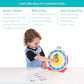 Buy now Melissa & Doug Turn & Tell Wooden Clock - Educational Toy with 12+ Reversible Time Cards at indiglob india